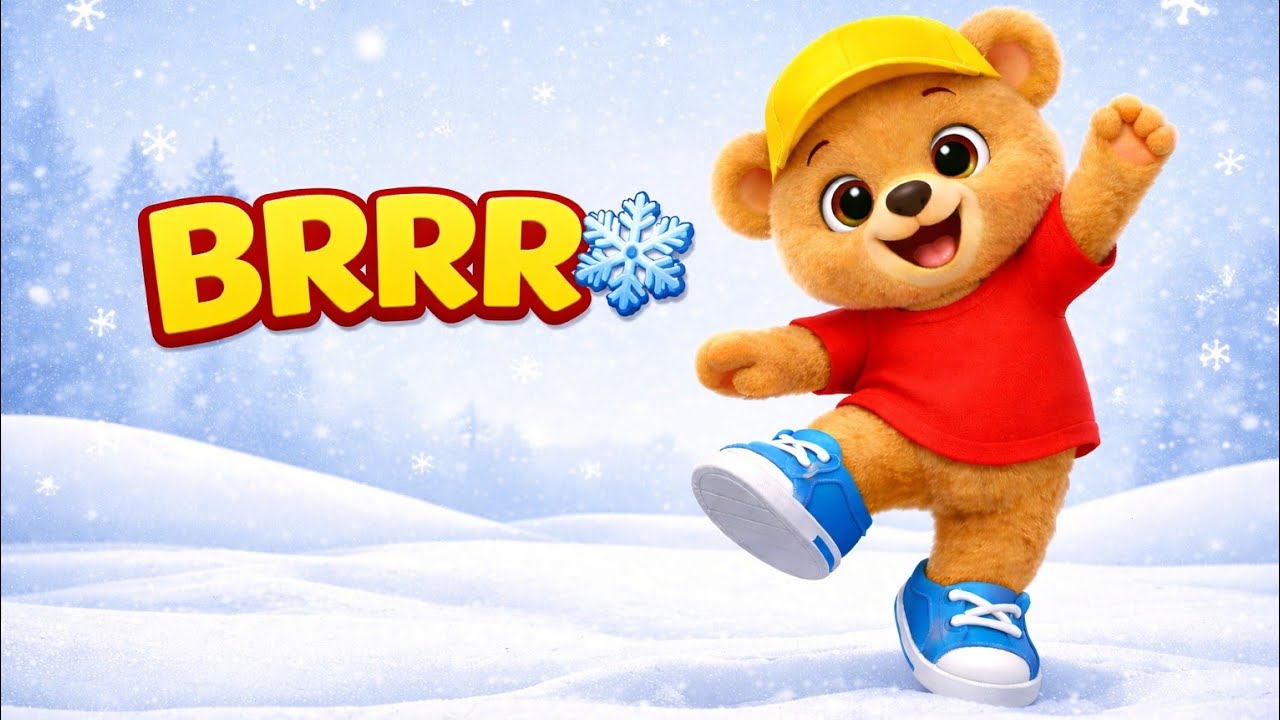 Max na snijegu! ❄️🧸🎶 | Vesela dječja pjesmica | Official Video | Rhyme4Kids Music