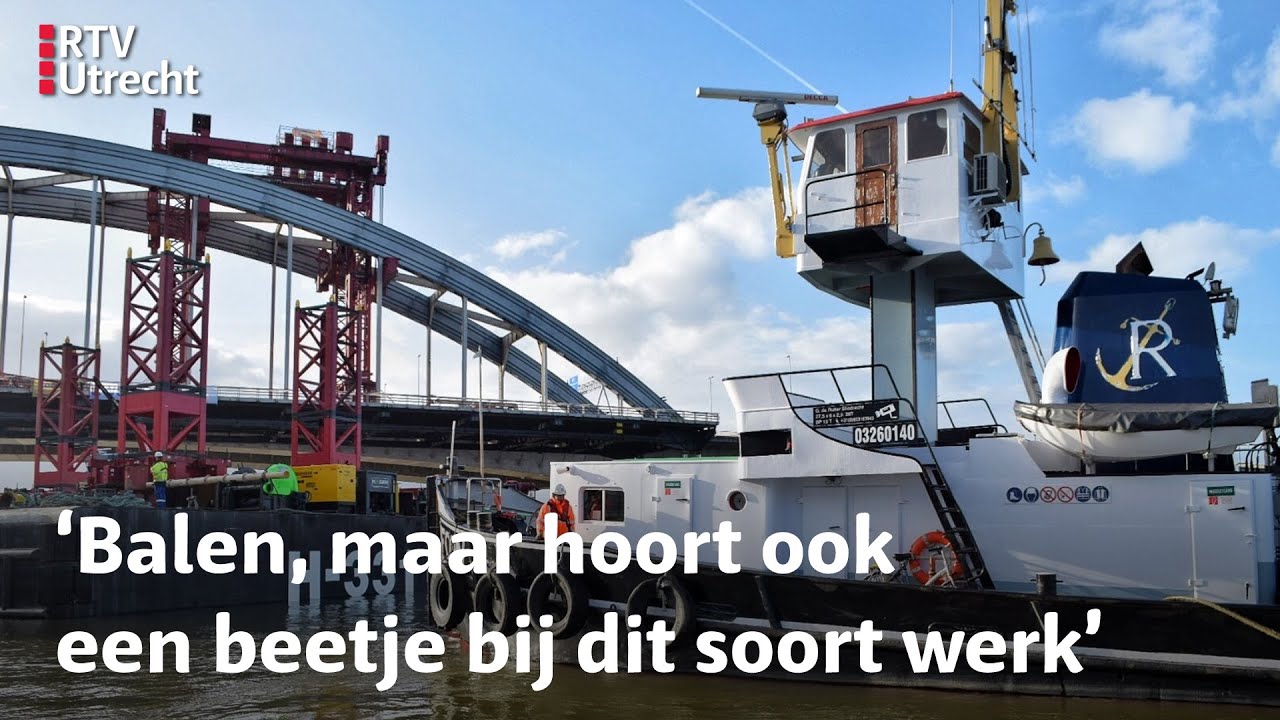 Domme pech: verwijdering Lekbrug pakt 2,4 miljoen duurder uit door kapotte kabel | RTV Utrecht