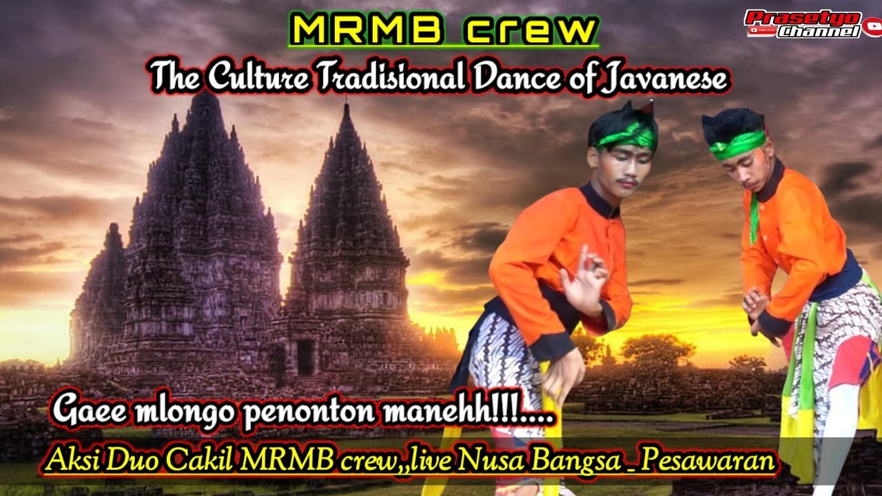 Aksi duo cakil MRMB crew live Nusa Bangsa-pesawaran