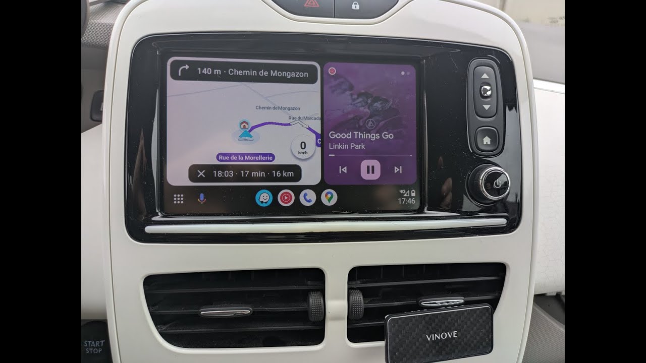 Tuto activer Android Auto sans fils sur Renault Zoé Phase 1. (avant 2020)