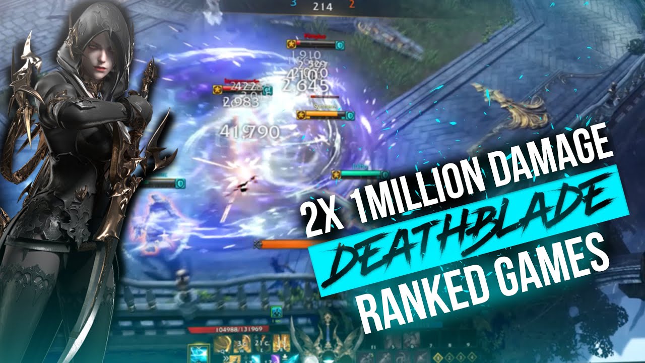 ⚔️ 2x 1MILLION DAMAGE RANKED GAMES DEATHBLADE - LOST ARK RONIN