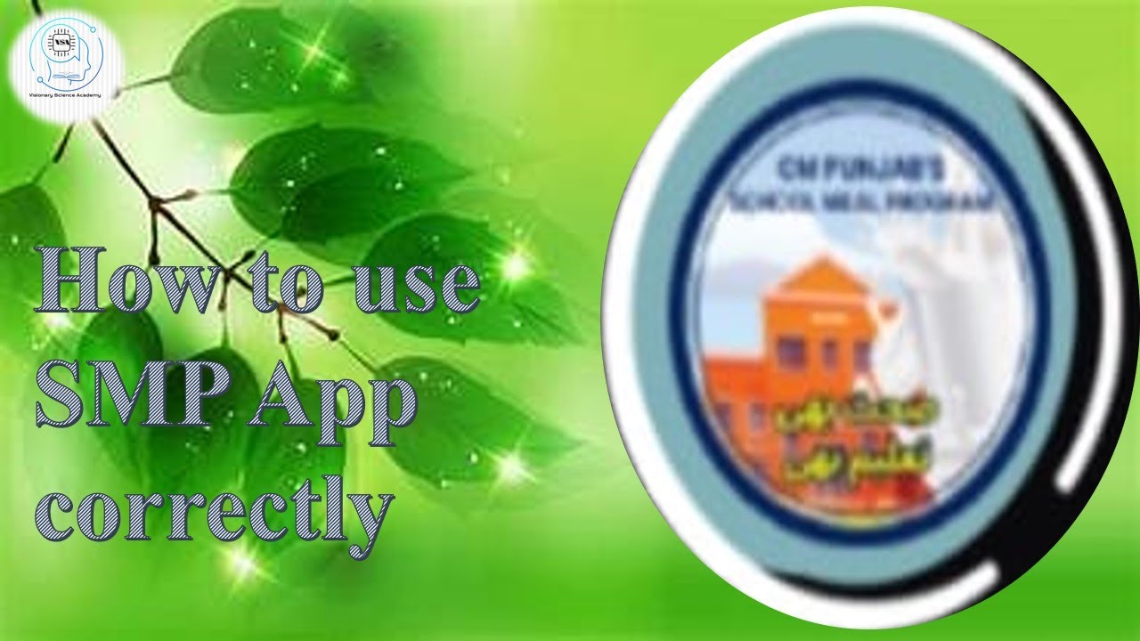 How to use SMP App correctly.