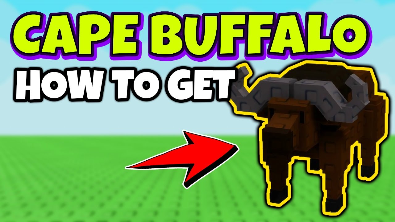 How to Get CAPE BUFFALO in GROW A GARDEN Roblox - Full Guide and Ability Explained