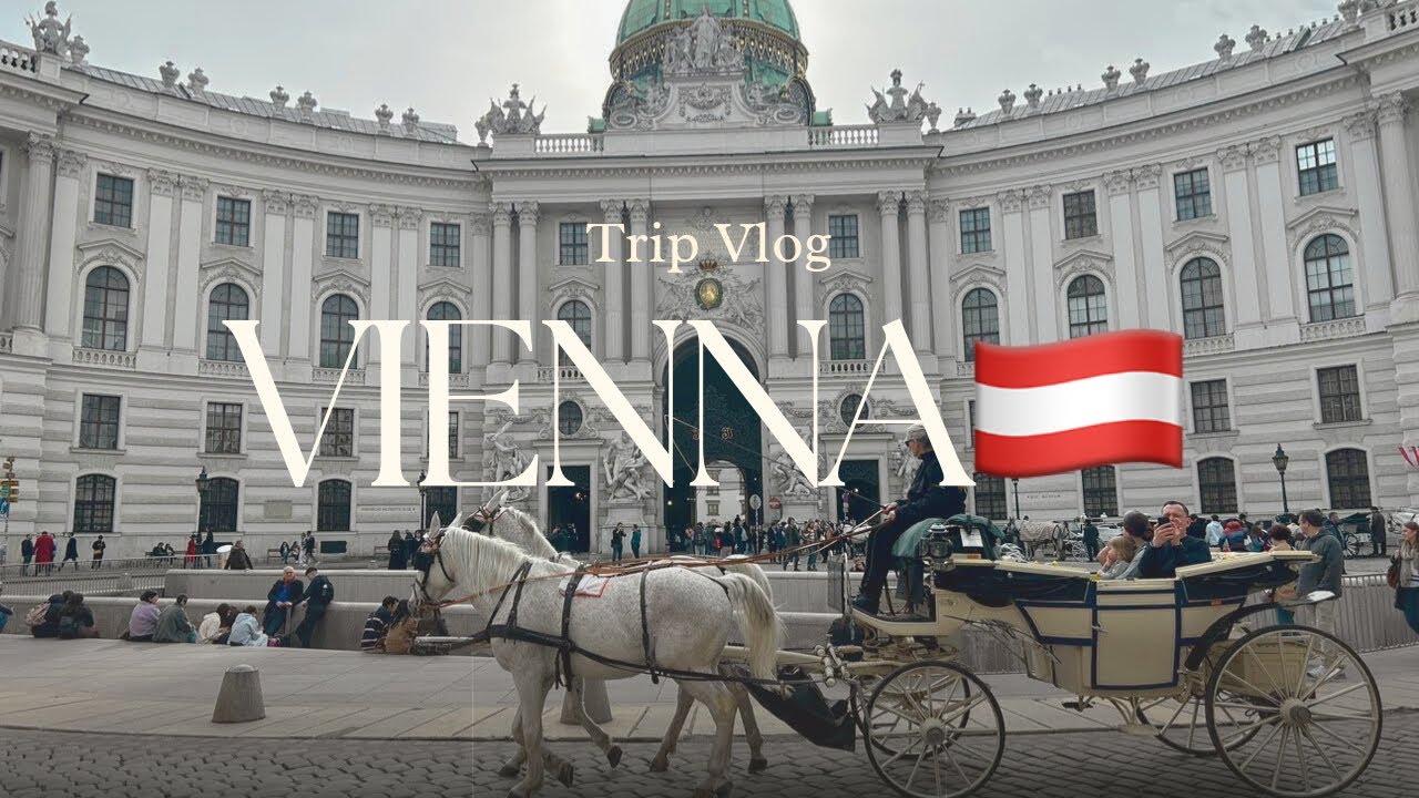Vlog.6｜オーストリア,ウィーン 2泊3日旅行🇦🇹｜大満足のイースターマーケット🐣｜美味しすぎるザッハトルテを食べる🍰