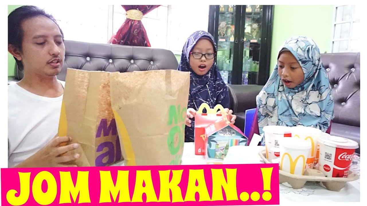 JOM MAKAN..! Mesti laparkan tengok AMANI ZAHIRA makan McDonald’s 😜