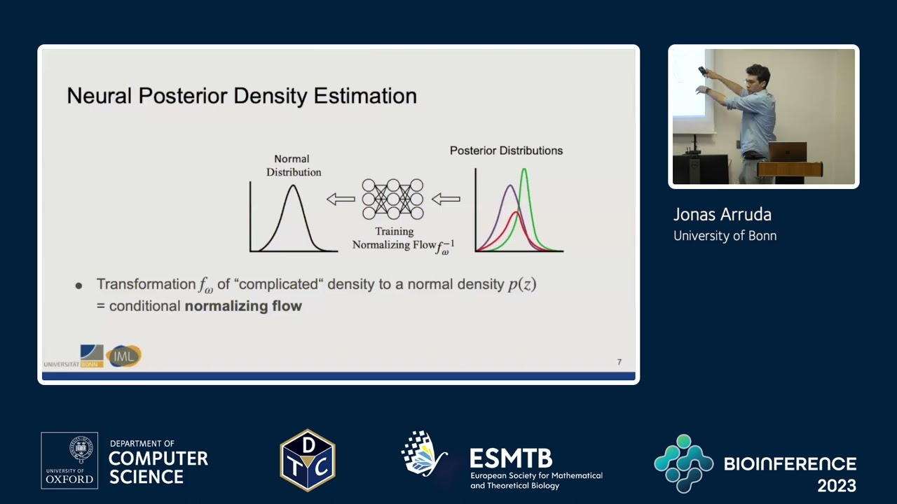 Amortized approach to non-linear mixed-effects modelling with neural density posterior estimation