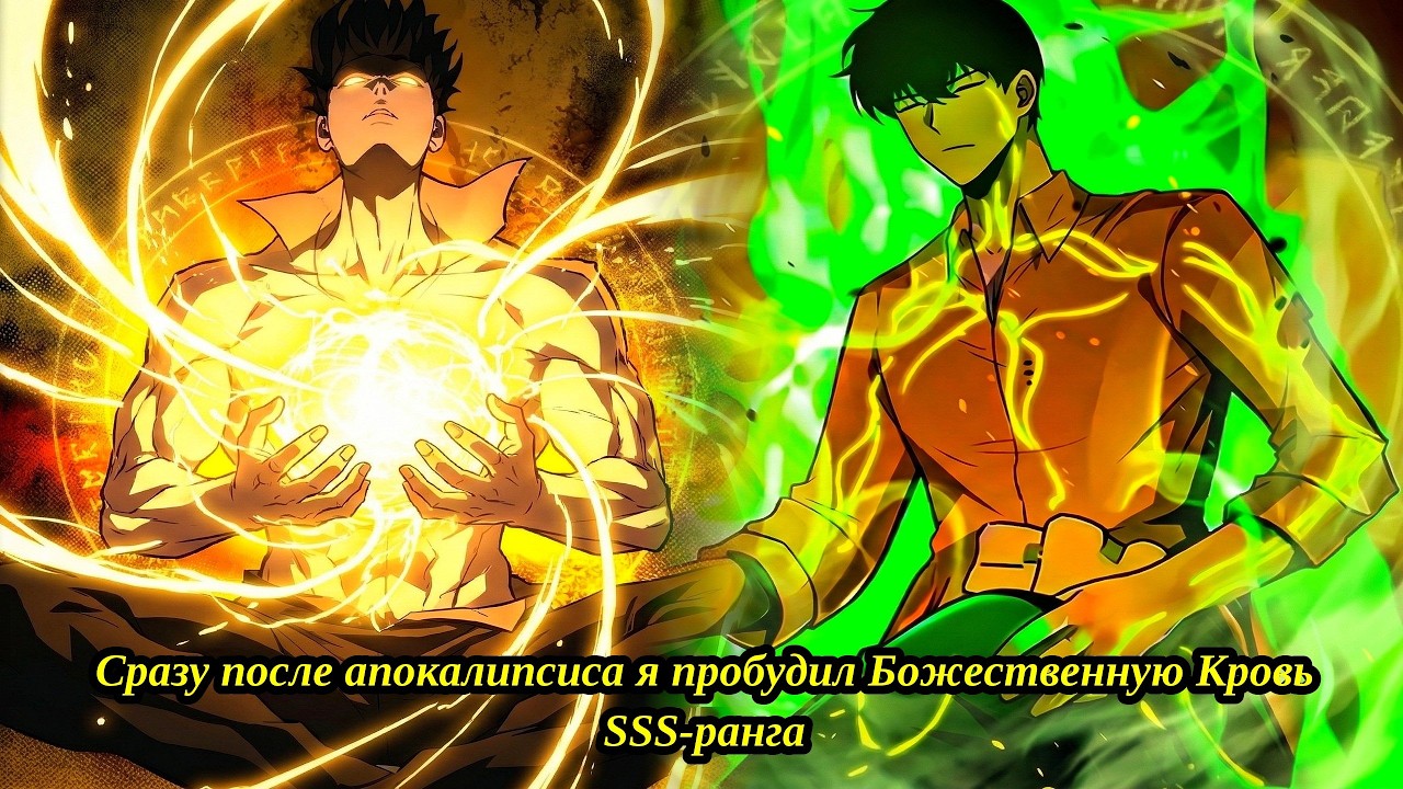 Сразу после апокалипсиса я пробудил Божественную Кровь SSS-ранга | Пересказ Манхвы