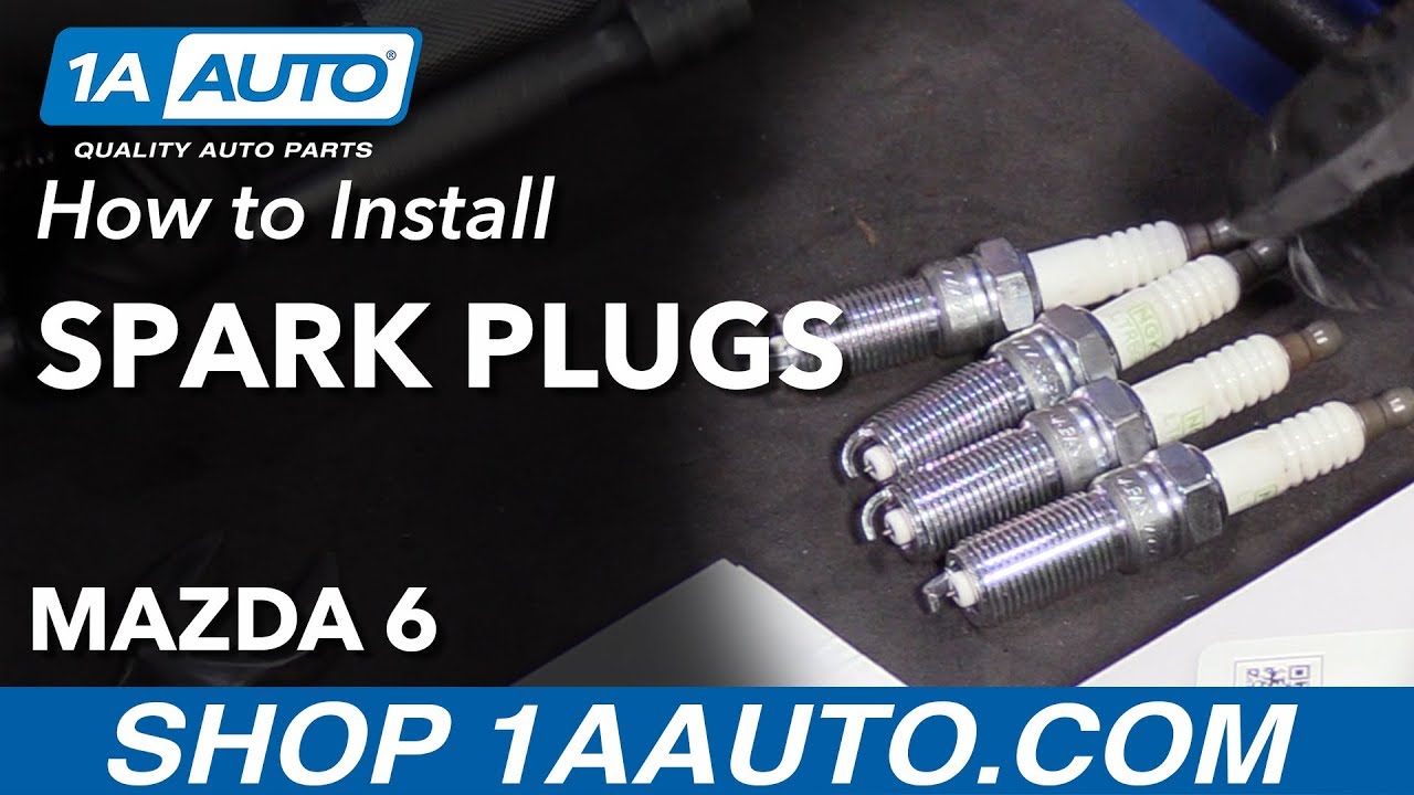 How To Remove Replace Spark Plugs 2007 Mazda 6