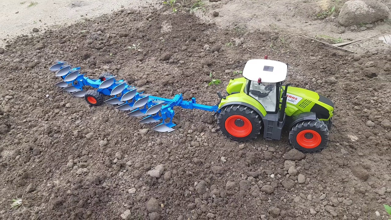 Zabawki Toys Bruder Claas Axion 870 RC Orka\ Kultywator Ploughing\ Cultivating