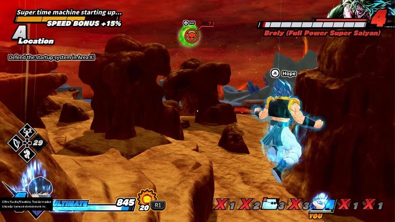DRAGON BALL: THE BREAKERS_epic moment