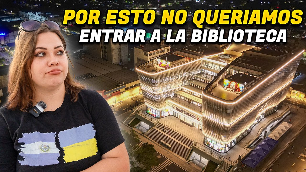 Por esta razon no queriamos entrar a la Nueva Biblioteca Nacional de El Salvador