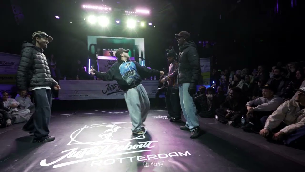 Kiddy & Angel VS Nemaru & Juan - TOP 8 2vs2 HIPHOP - Juste Debout Rotterdam 2026