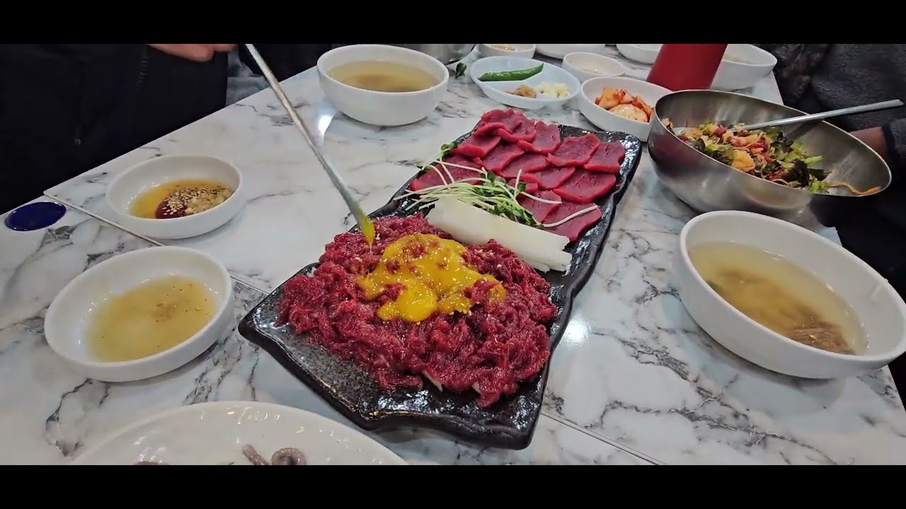 อาหารแบบเกาหลีแท้ๆ ที่ ตลาดกวางจัง