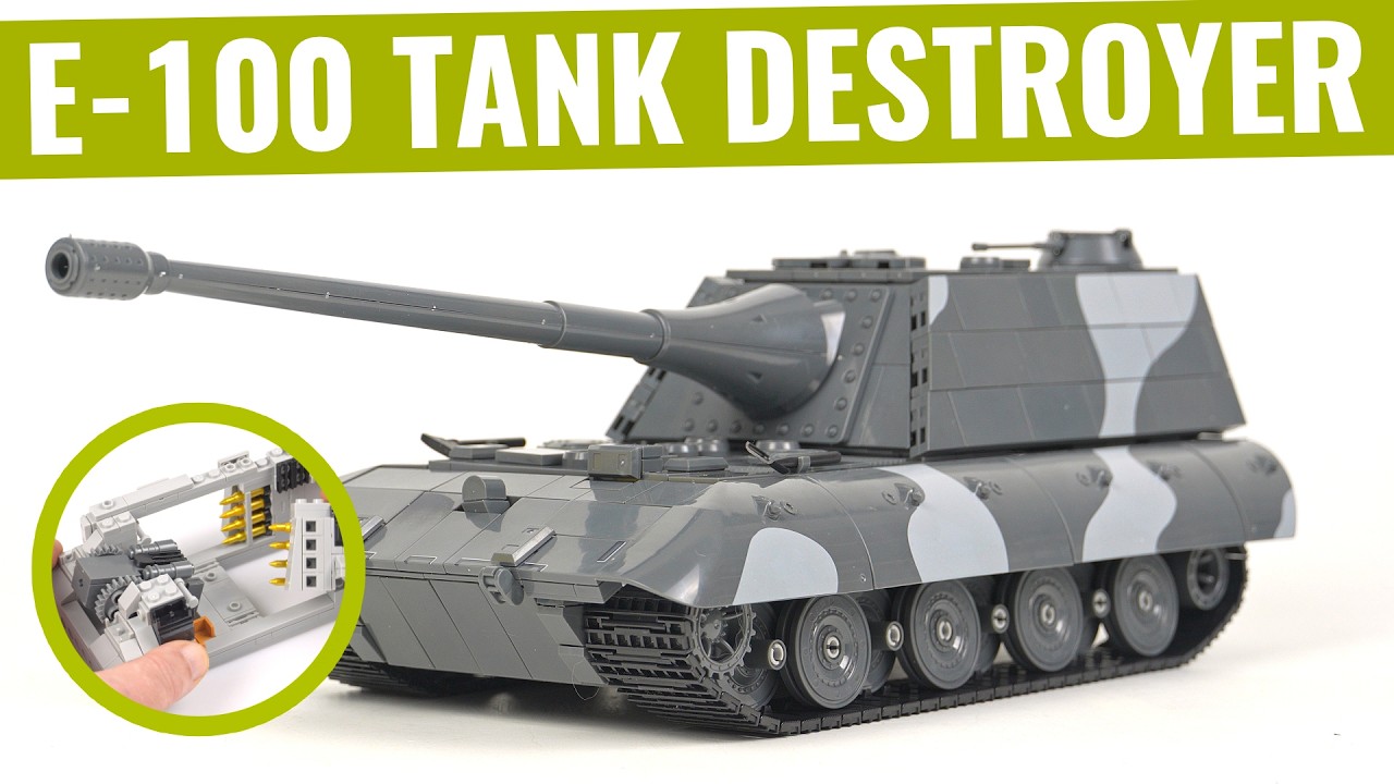 E-100 Jagdpanzer – Biggest Tank Destroyer Ever Designed