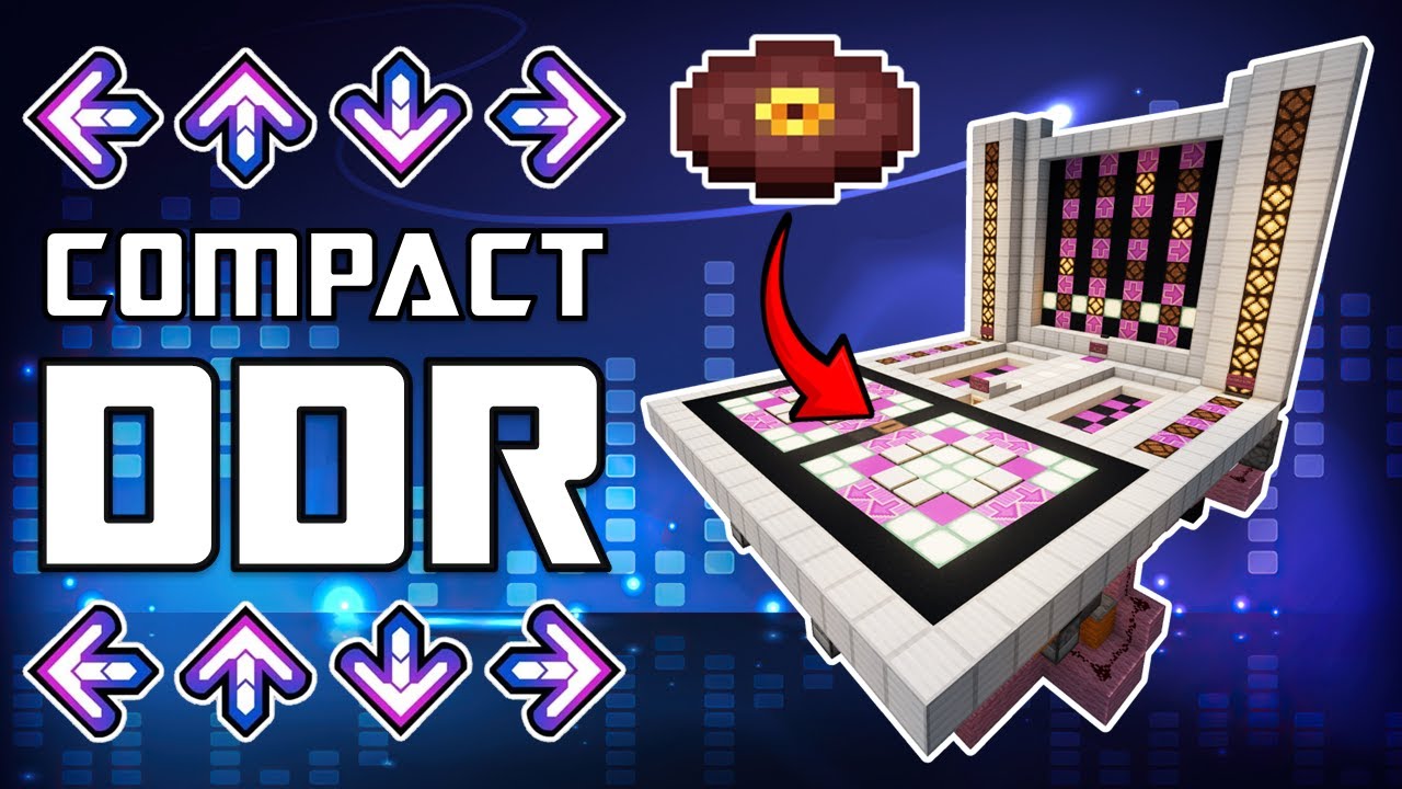 I made Dance Dance Revolution in Minecraft! (Java & Bedrock)