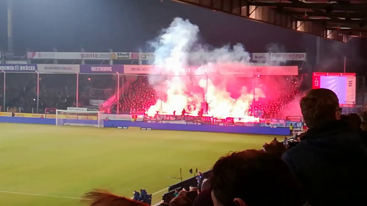 VfL Osnabrück - SV Meppen | Pyro | 06/03/2018