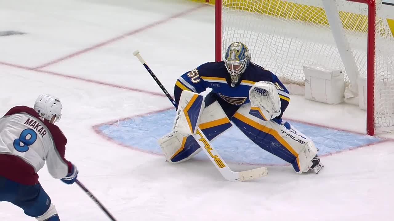 Penalty Shot for Makar vs. Binnington!
