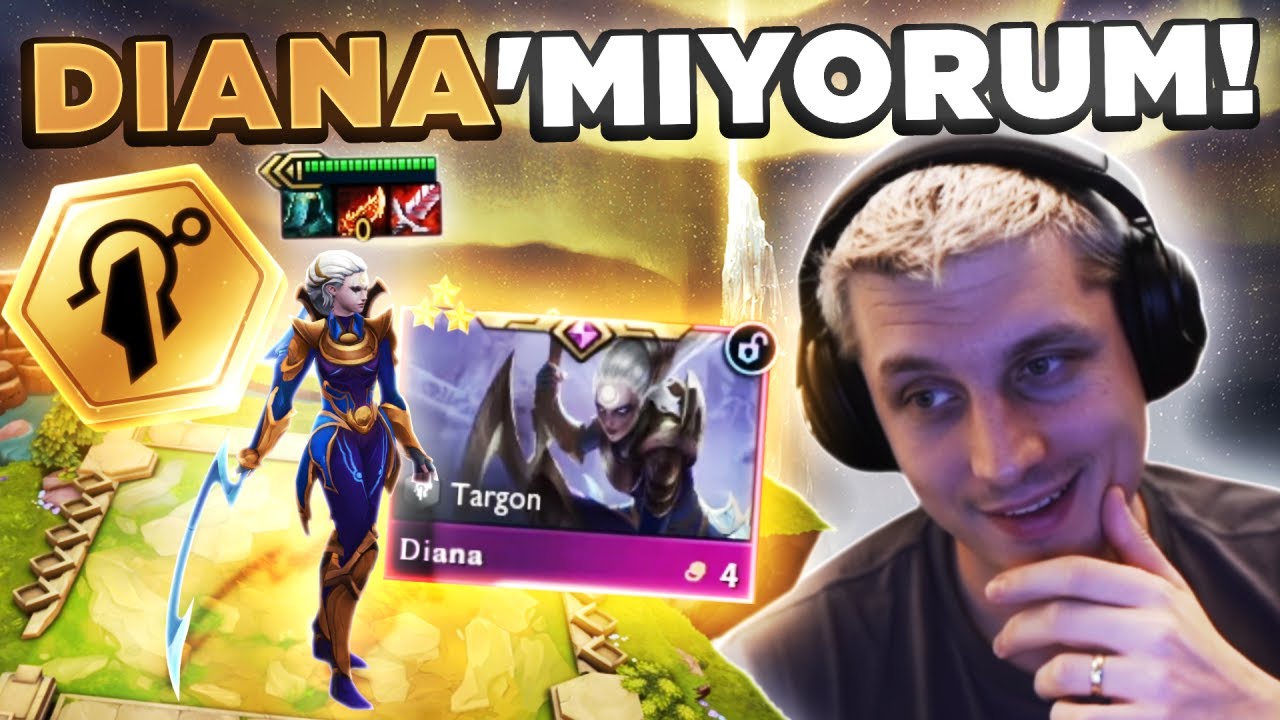 AUTO WIN DIANA 3 CARRY! TARGON'U DELEN FERHAT COMPU! LEVO LOL TAKTİK SAVAŞLARI