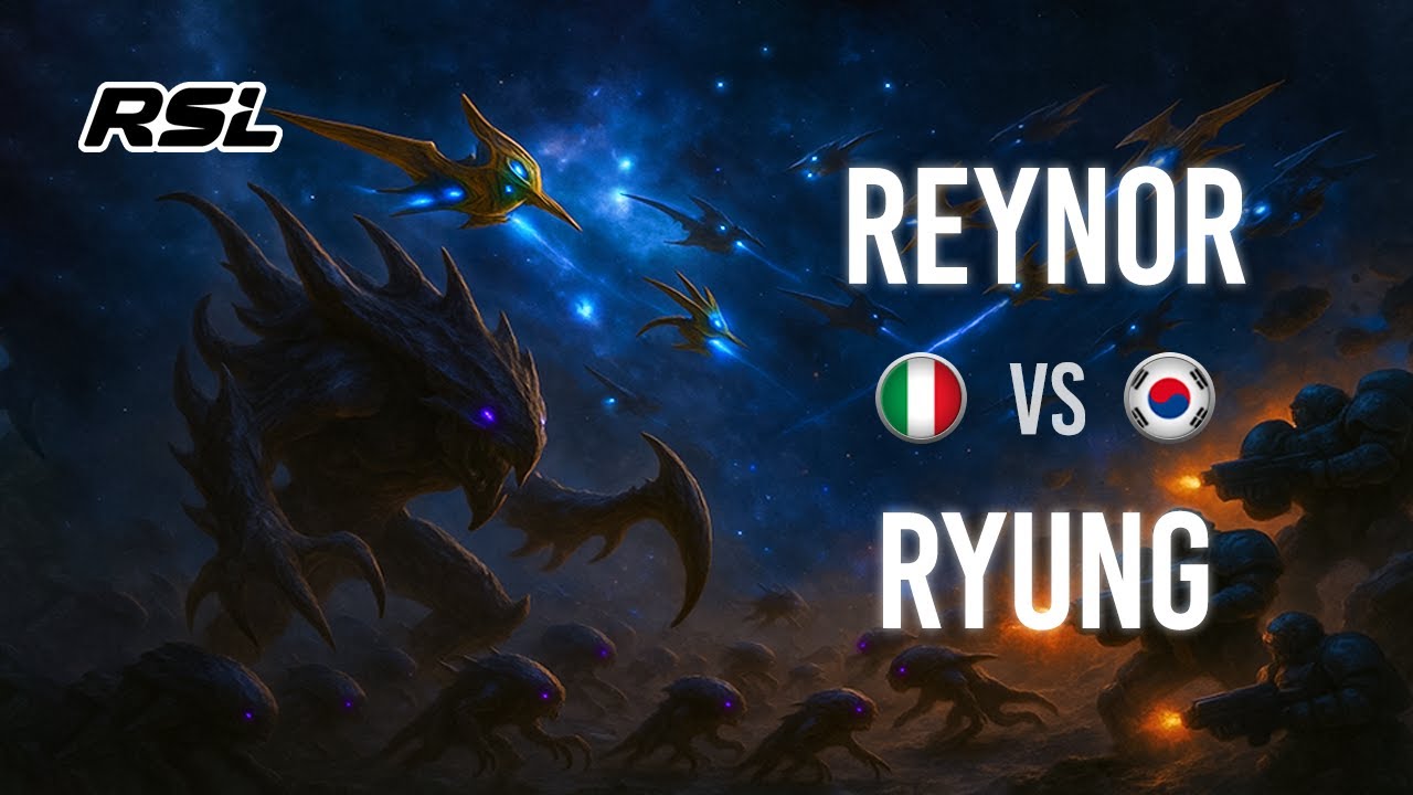 Reynor VS Ryung RSL Season 3 Group D