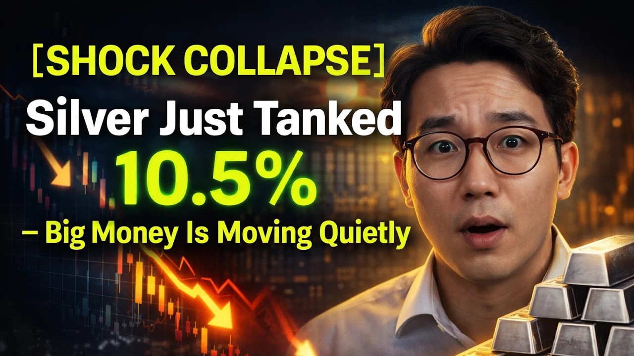 SHOCK COLLAPSE Silver Just Tanked 10.5% — Big Money Is Moving Quietly