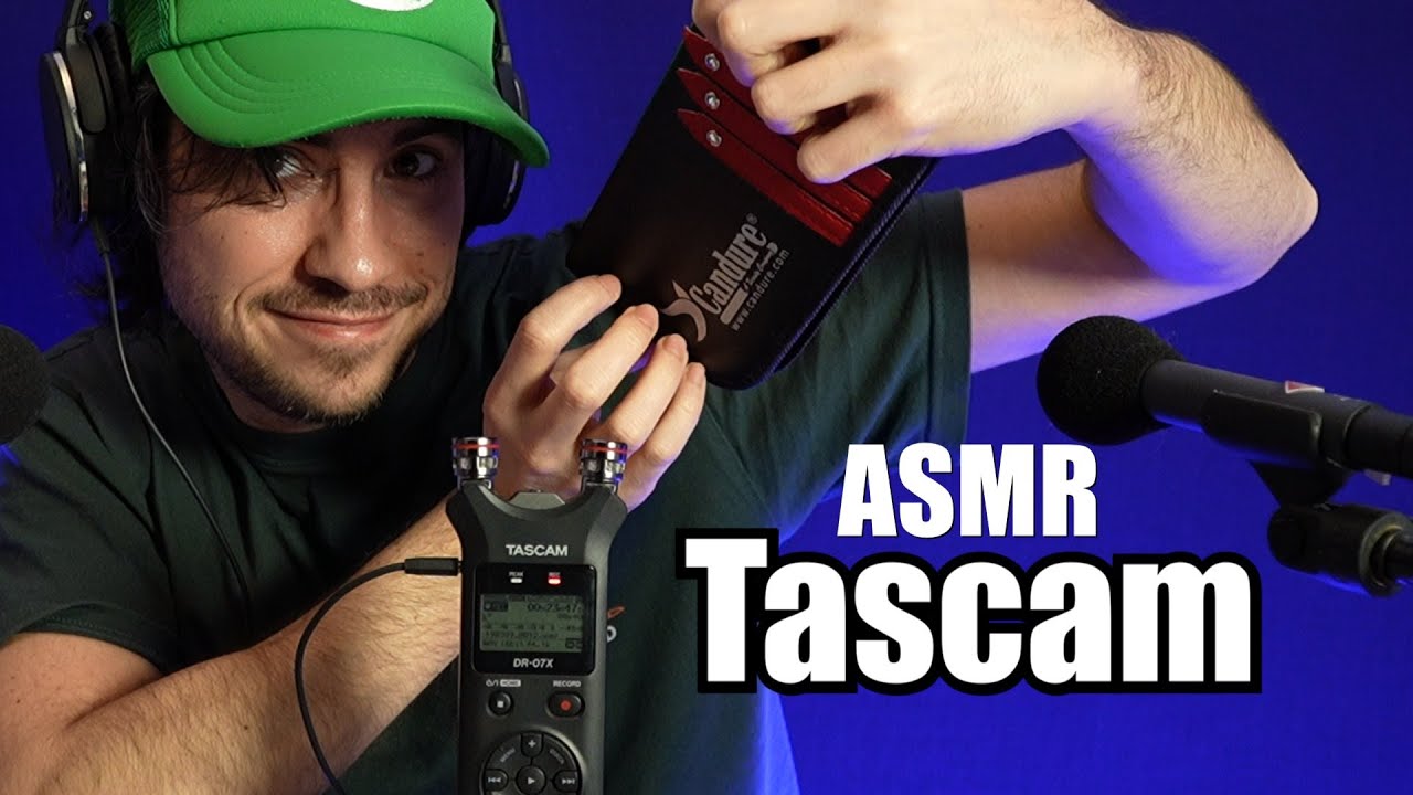 ASMR du tapping sur le TASCAM