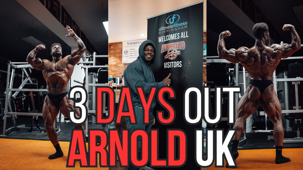 BREON ANSELY 3 DAYS OUT | ARNOLD CLASSIC UK