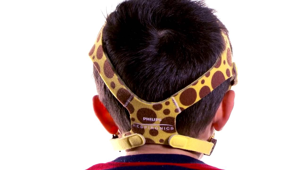 Fitting the Wisp pediatric mask | Philips | Minimal contact nasal mask