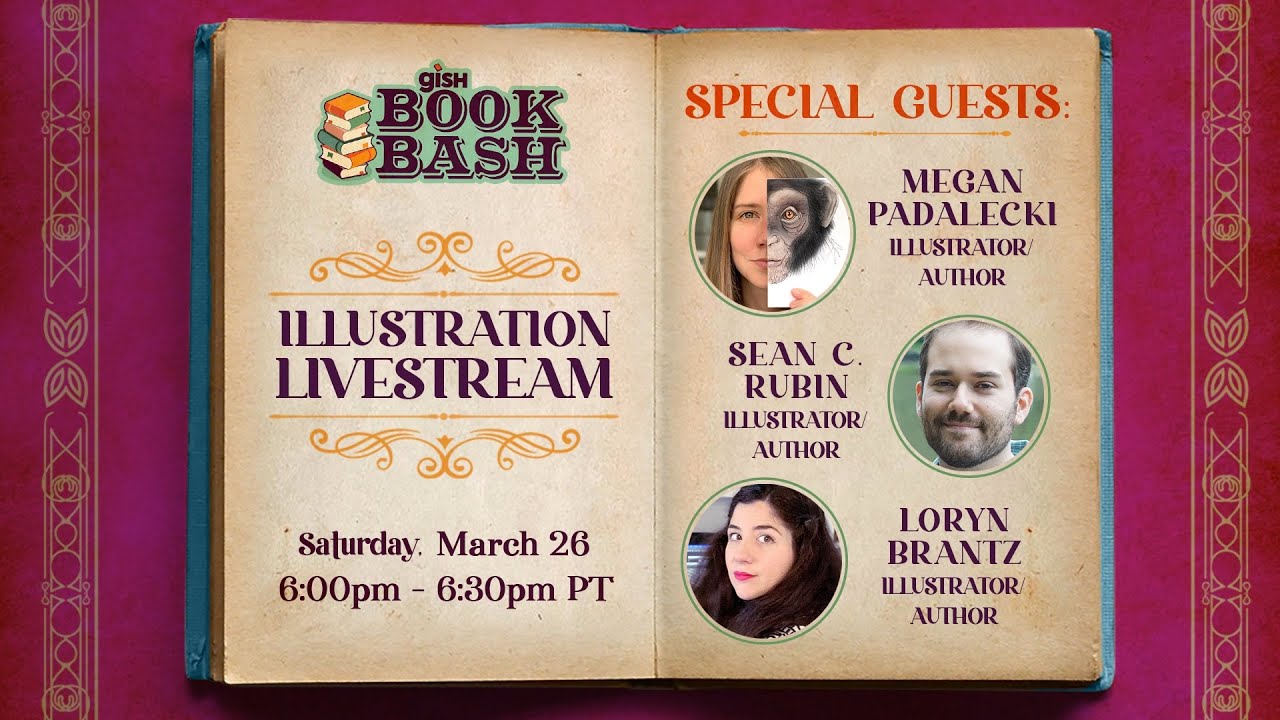 #GISH Book Bash: Publishing with Felicia Day, Aaron Reynolds & Kate McKean