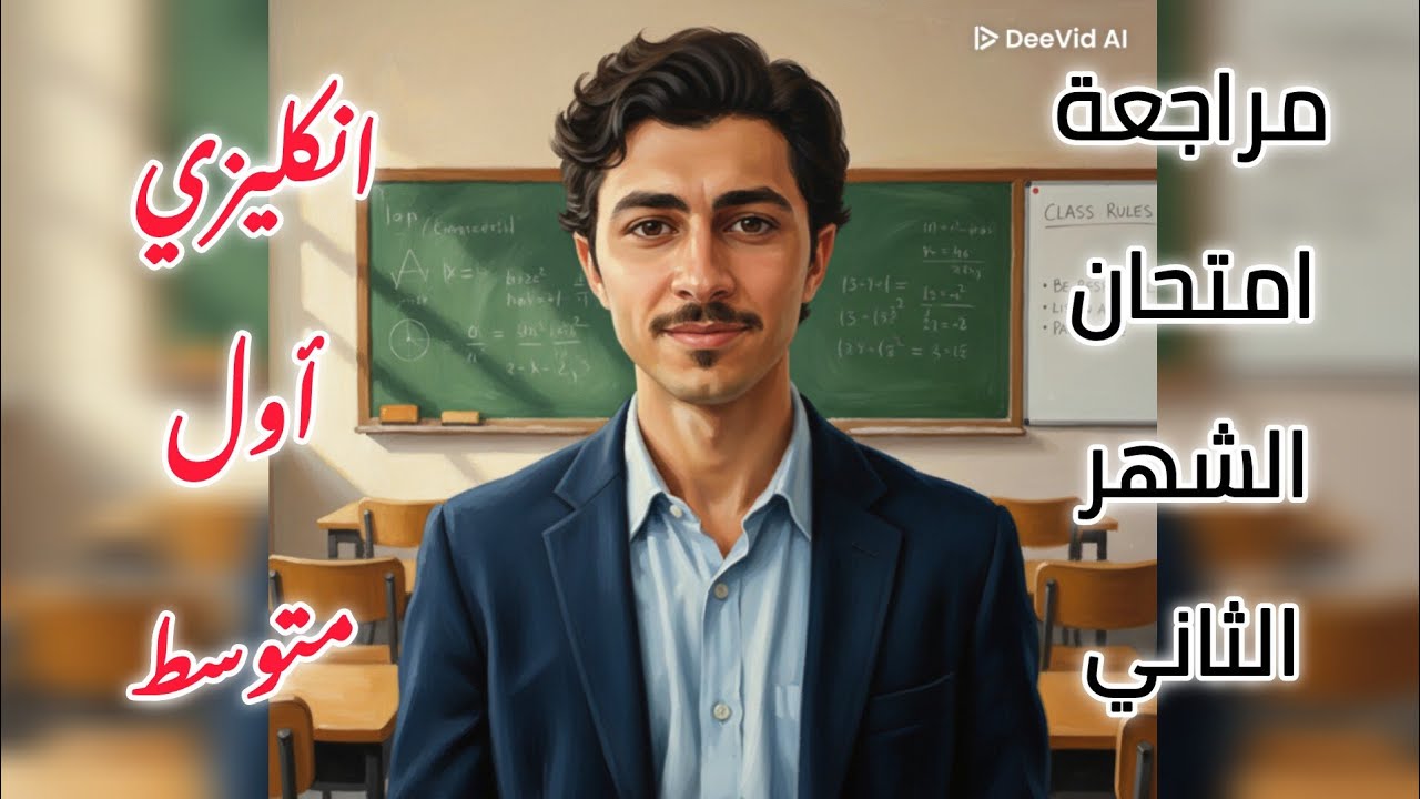 39. مراجعة امتحان E شهر ثاني/ أول متوسط