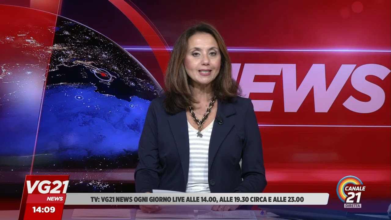CANALE 21 | Telegiornale - Il VG21 del POMERIGGIO  - 23 ottobre 2025