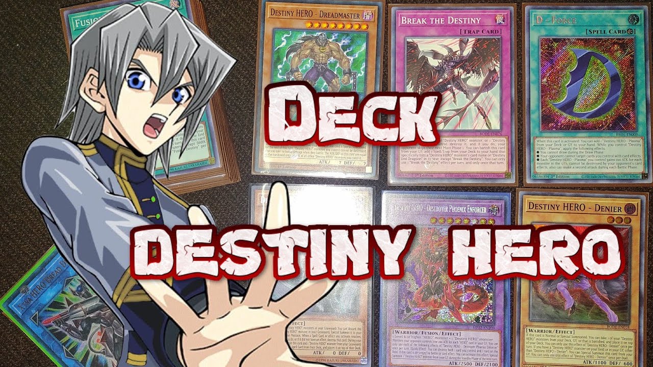 MY  DECK  DESTINY HERO  2023
