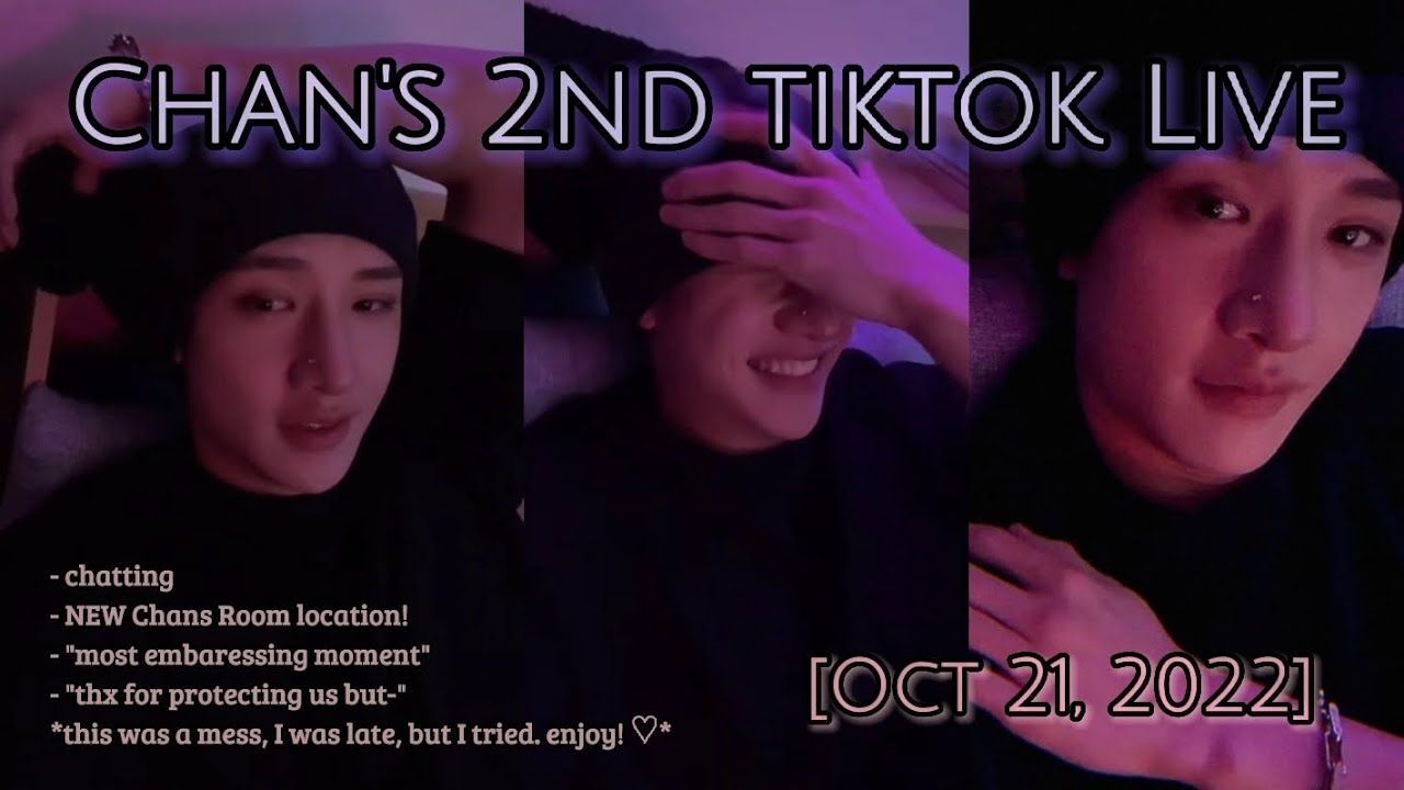 Bang Chan's TikTok LIVE | 🐺 