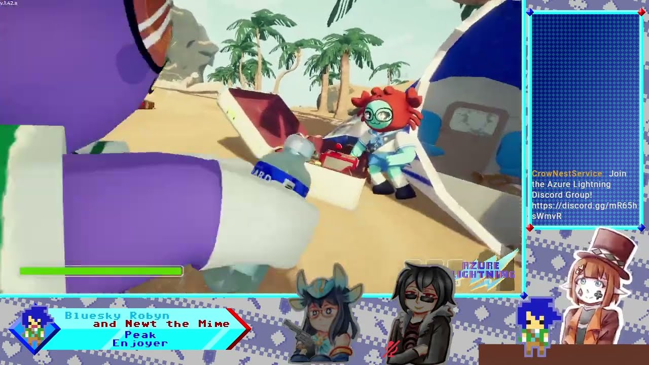 Highlight: [Friday Friend Stream] Oh, this isn't ROUTES... w/ Bluesky Robyn @kurowakutenshi @azuzulu