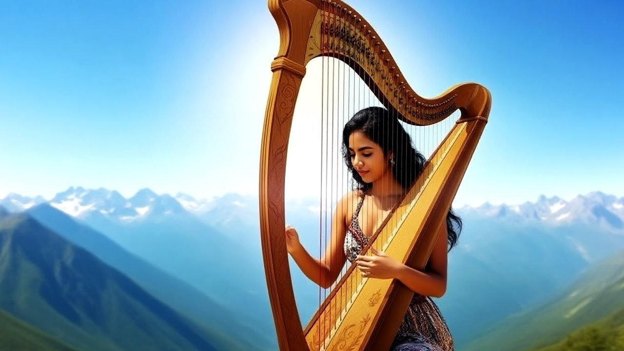 RELAXING HARP MUSIC FOR SLEEP AND MENTAL CALM