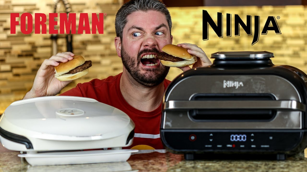 25-летний гриль Джорджа Формана против нового гриль-бара Ninja Indoor Grill