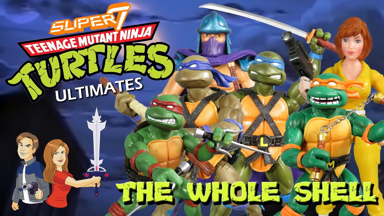 Teenage Mutant Ninja Turtles Ultimates: The Whole Shell - Super7 Review