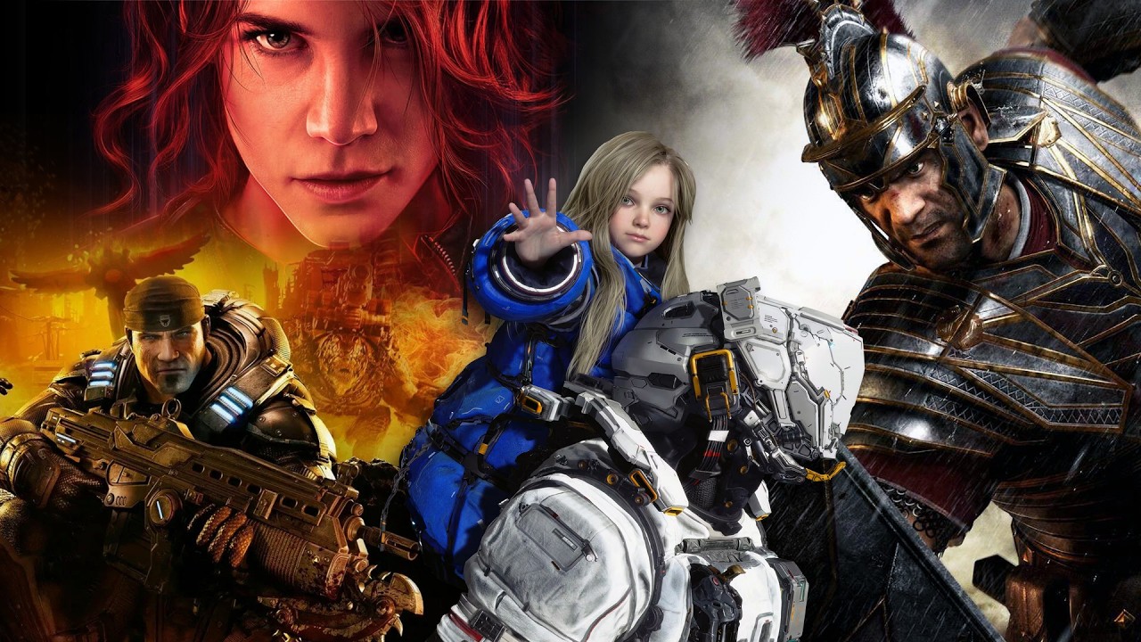 Волосатые глаза /Pragmata, Control, Gears of War, Ryse: Son of Rome, Olden Era, Sifu, Civilization 7