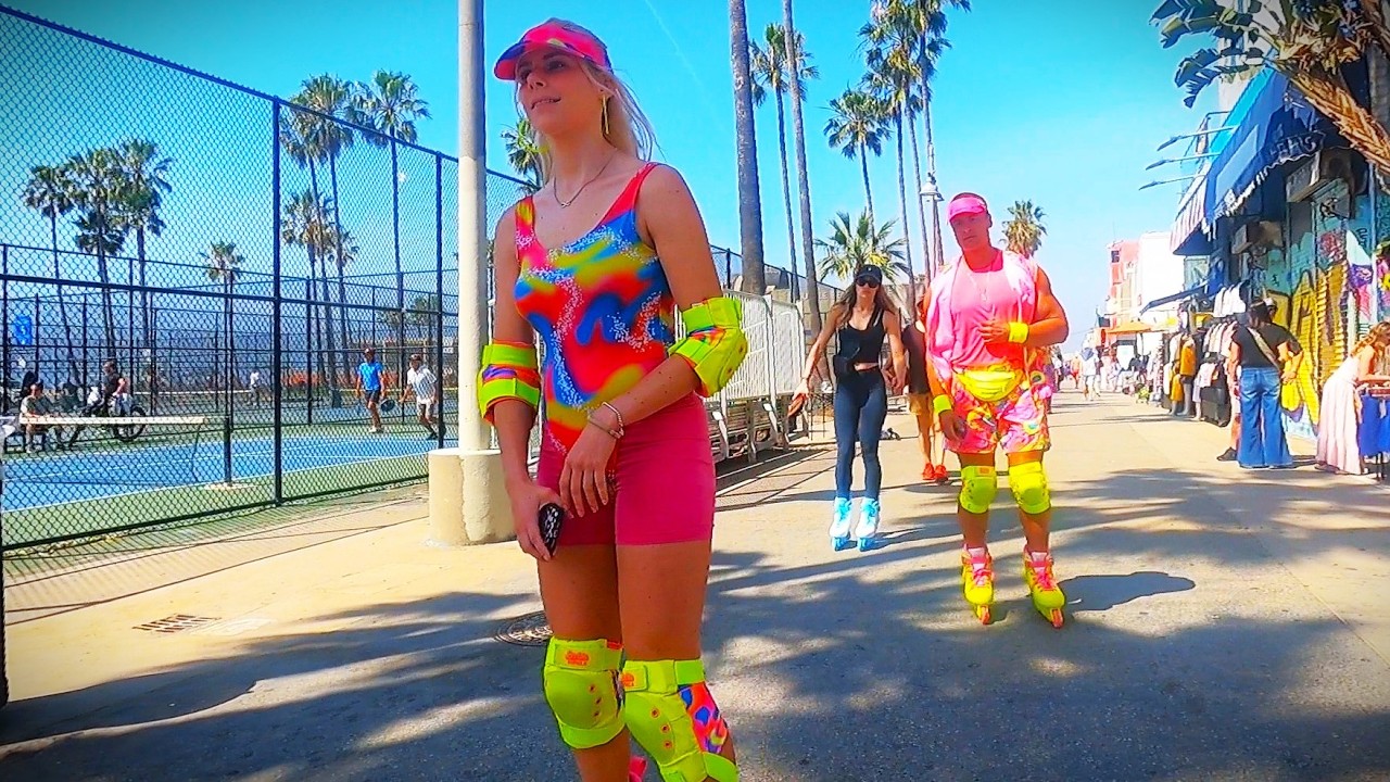 Barbie & Ken visit Venice Beach