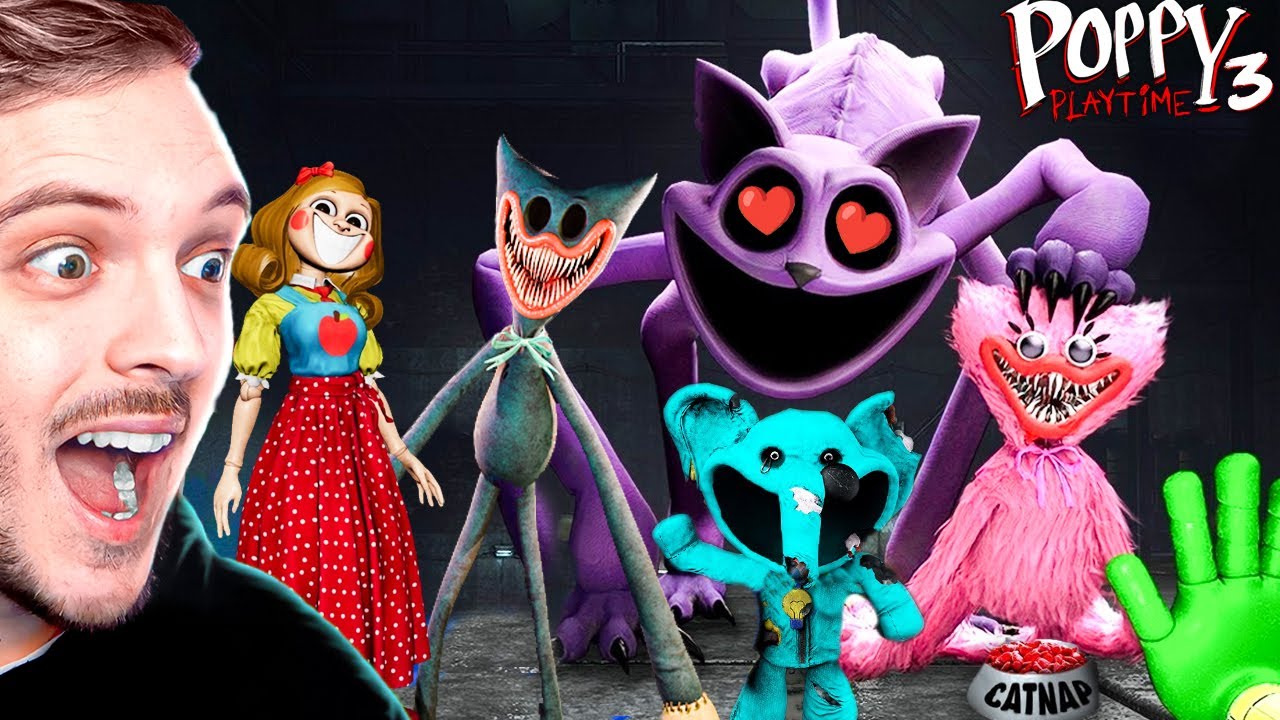 J'AI INSTALLÉ UN MOD QUI REND TOUS LES PERSONNAGES GENTILS DANS POPPY PLAYTIME CHAPITRE 3 ?!