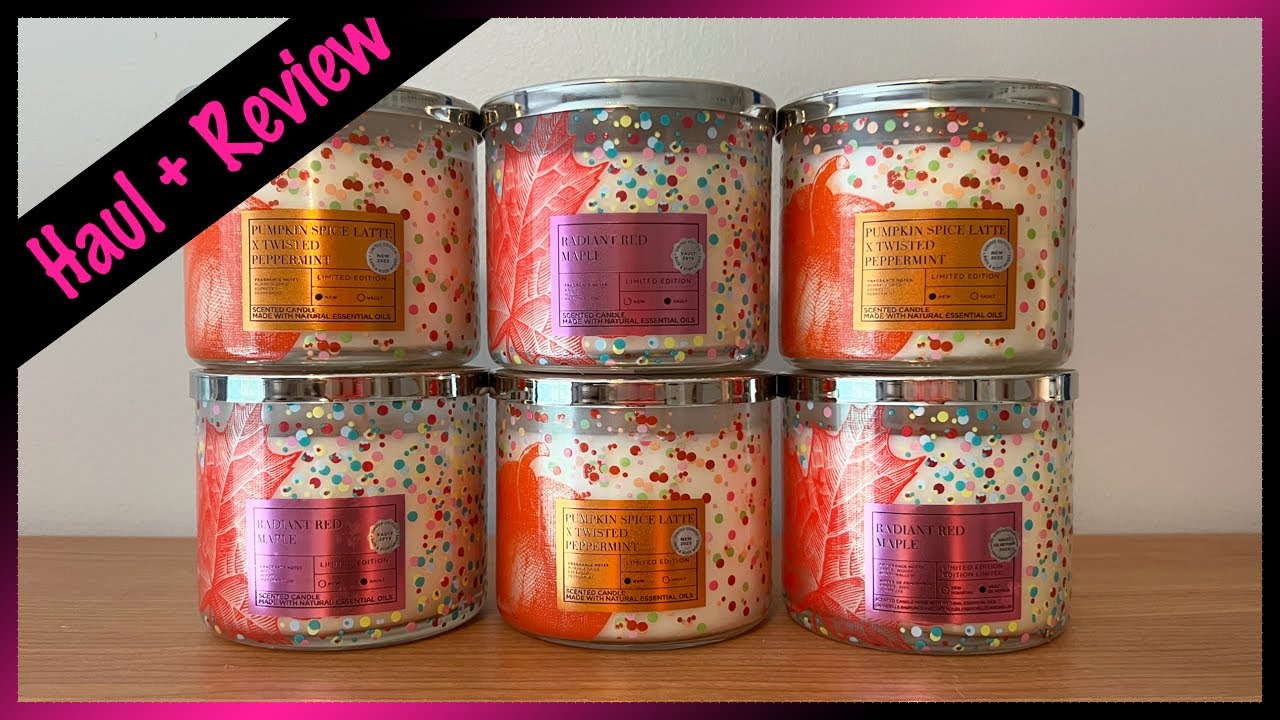 Radiant Red Maple Returns! (+ Pumpkin Spice Latte x Twisted Peppermint)