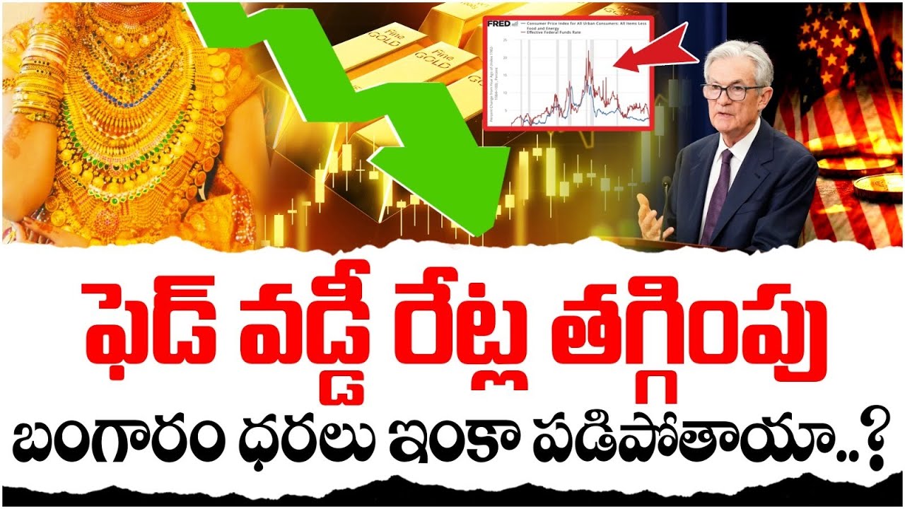 US Fed Rate Cut News: How US Fed Decisions Affect Gold Prices & Stock Market | Anil Kumar