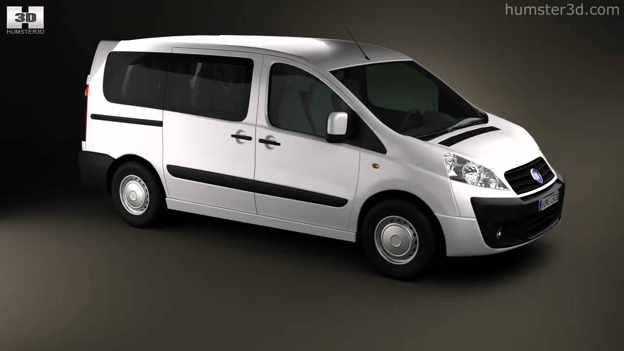 Fiat Scudo Panorama ShortWheelbase 2011 3D model by 3DModels.org
