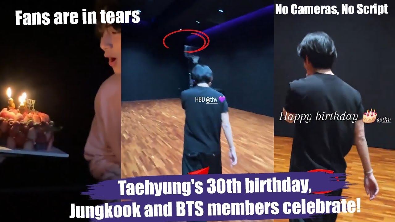 BTS Finally Speak Up on Taehyung’s 30th Birthday 🎂  Jungkook’s Message Is Everything