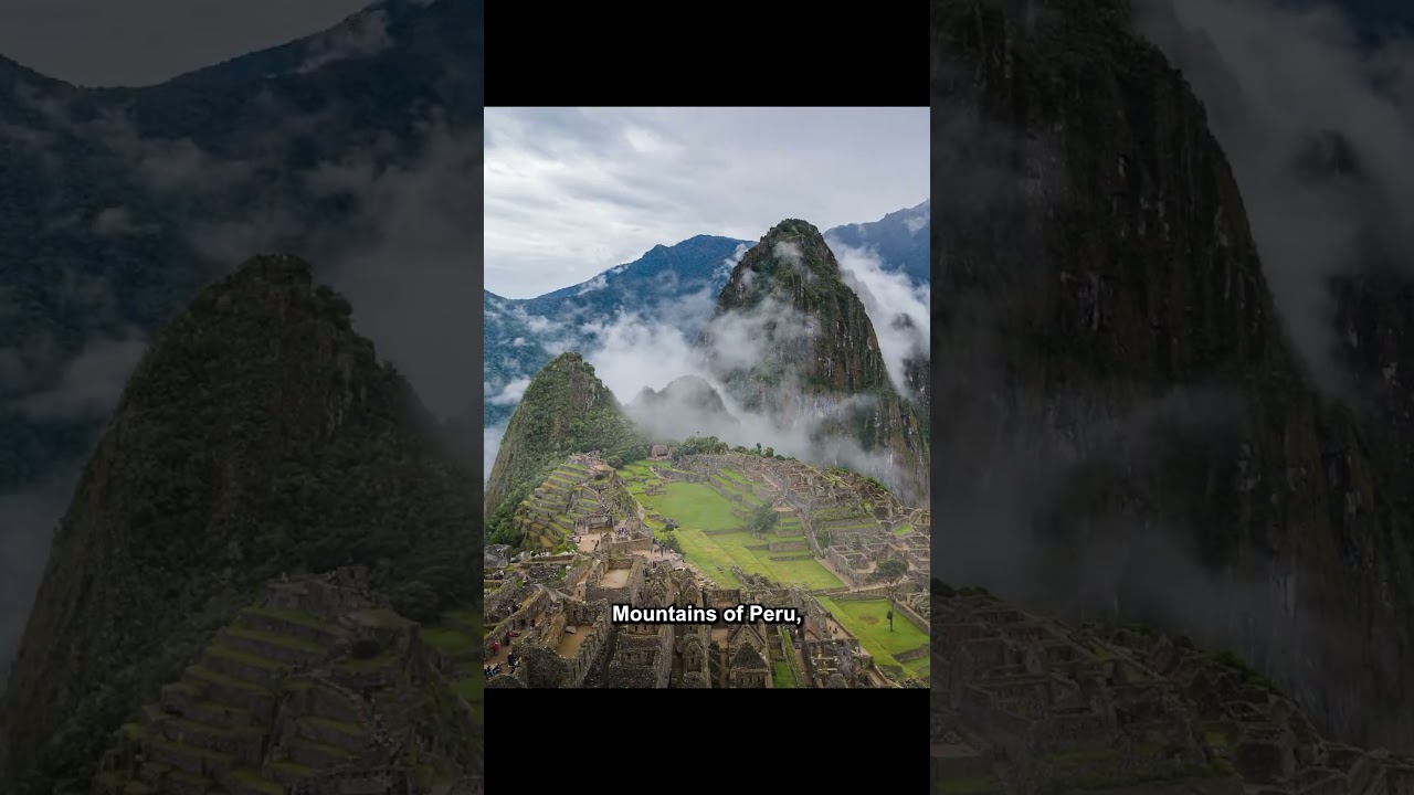 Machu Picchu 🇵🇪 | Nestled High in the Andes Mountains of Peru #traveltips #explore #peru