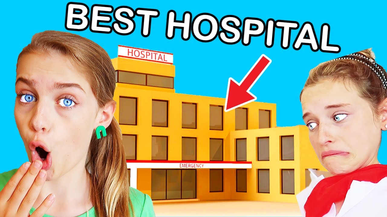 WHO CAN BUILD THE BEST HOSPITAL? in Bloxburg Gaming w/ The Norris Nuts