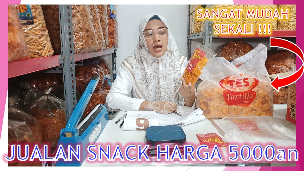 MUDAH CARA JUALAN HARGA 5000 an SNACK KILOAN BAL BALAN TORTILA CHIPS
