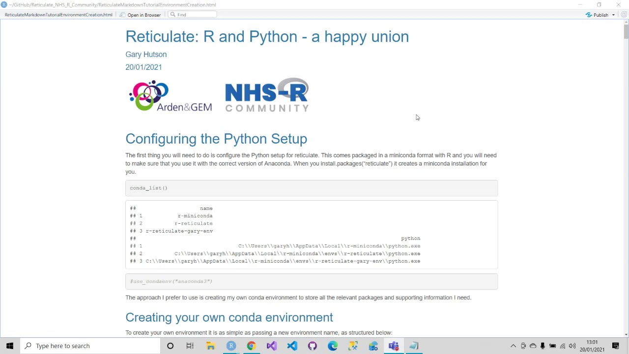 R and Python – a happy union with reticulate webinar