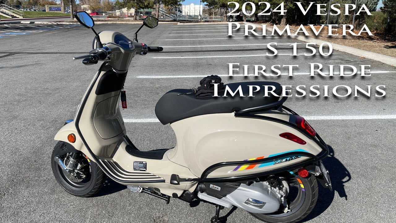 2024 Vespa Primavera S 150 | Scooter 1st Ride Impressions