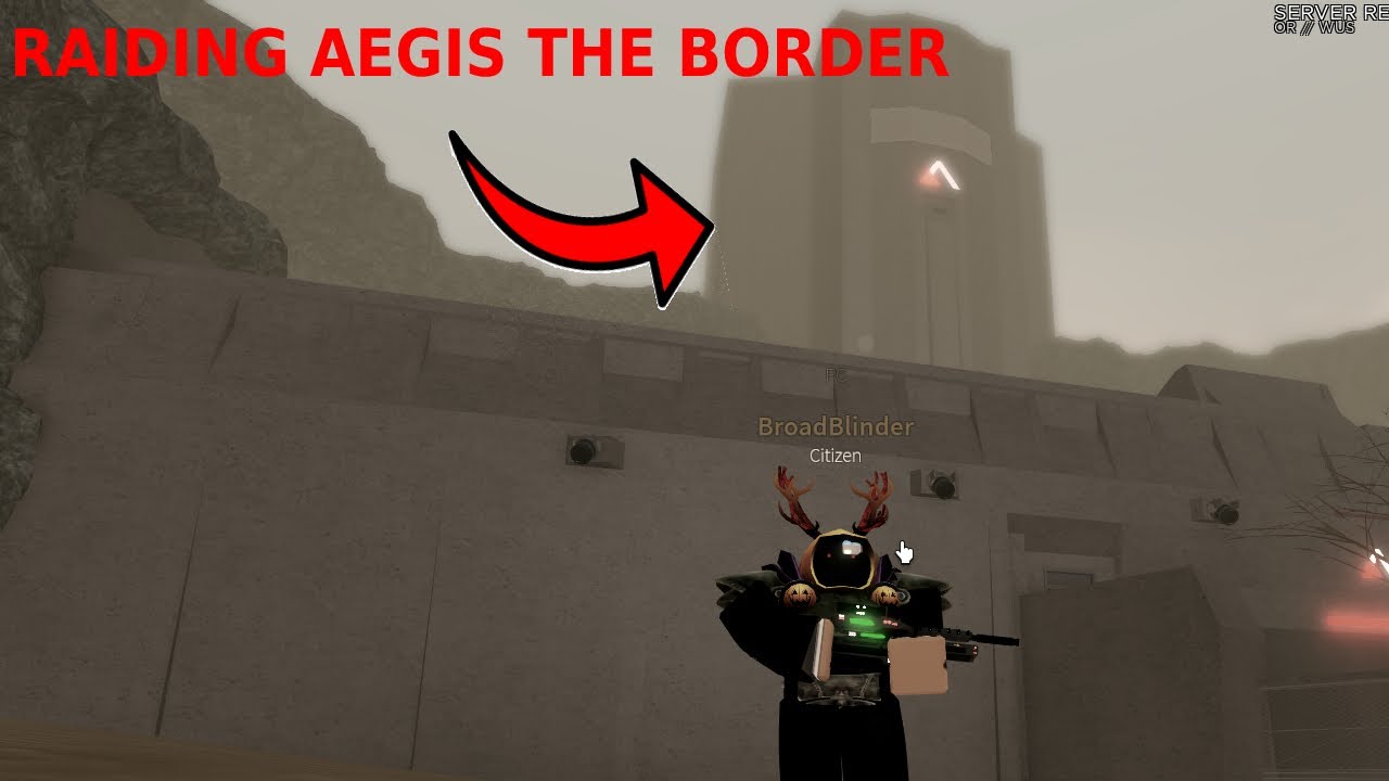 Raiding AEGIS The Border | Reactor Meltdown | Roblox