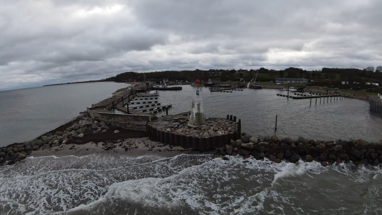 Mommark Marina nach der Sturmflut 2023